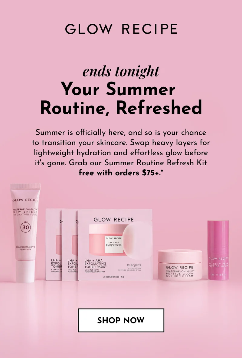 Free Summer Routine Refresh Kit with orders $75+