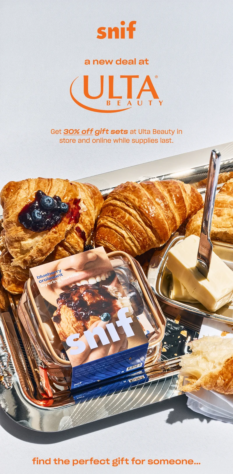 Get 30% off gift sets at Ulta Beauty in store and online while supplies last.  Find the perfect gift for someone…