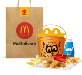 Boo Bucket with a McNuggets Happy Meal for McDelivery