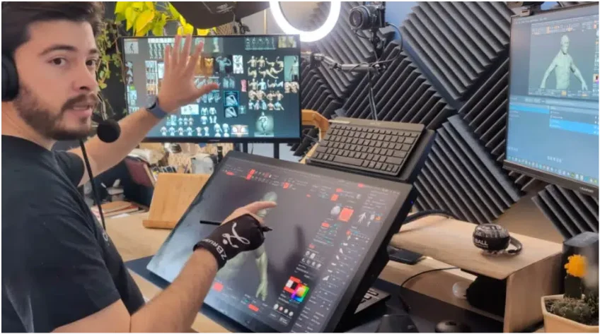 Mapping touch to a separate monitor