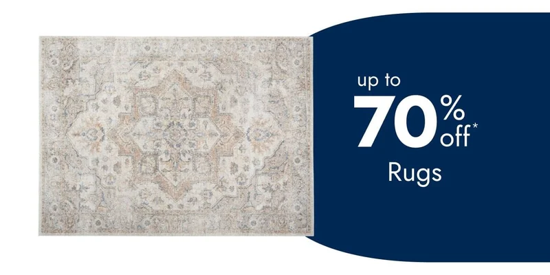 Up to 70% Off Rugs