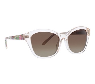Vera Bradley Dall Polarized Rectangle Sunglasses