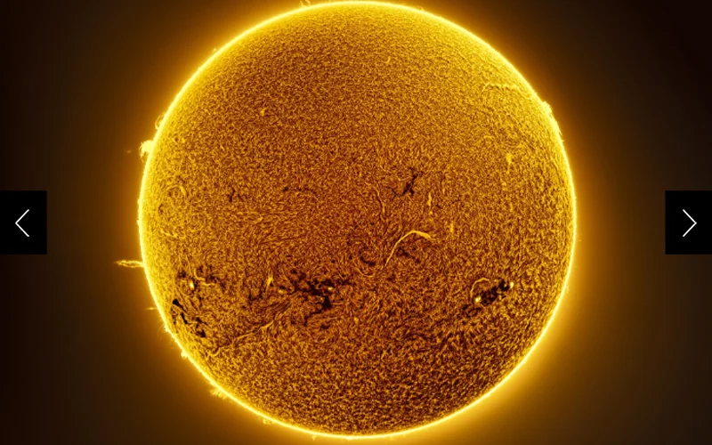 A solar flare is documented on April 30, 2022, from the Dark Sky Alqueva region in Portugal. According to Spaceweather, “the explosion still produced enough radiation for a strong shortwave radio blackout over the mid-Atlantic Ocean and Europe.”