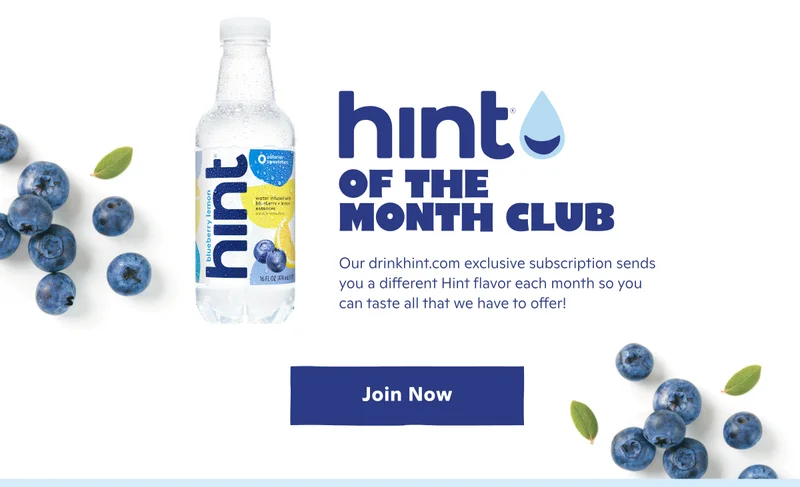 Join Hint of the month club