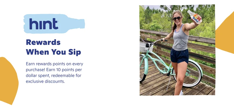 Rewards when you sip. Earn rewards points on every purchase. Earn 10 points per dollar spent, redeemable for exclusive discounts.