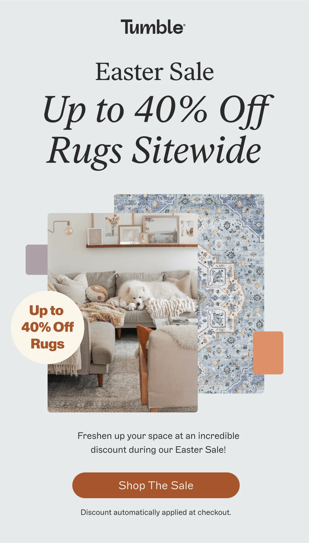Up to 40% Off Rugs Sitewide [ Shop The Sale ]