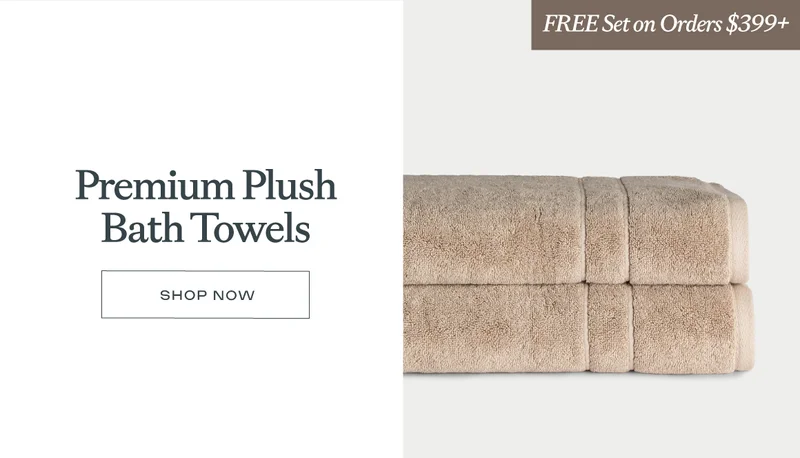 Shop The Premium Plush Bath Towels