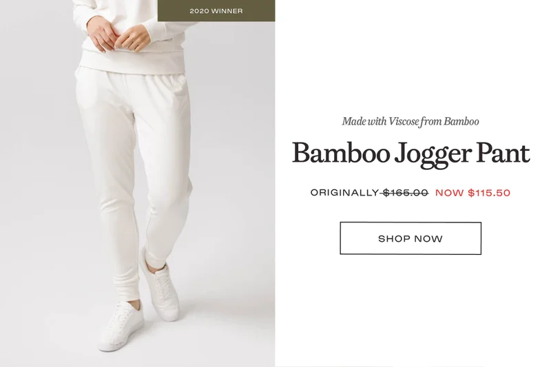 Bamboo Jogger Pant - Shop Now