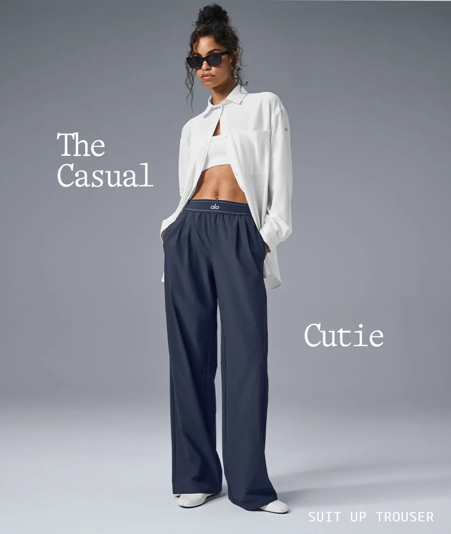 The Casual Cutie. Suit Up Trouser