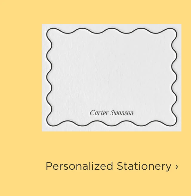 Personalized Stationery