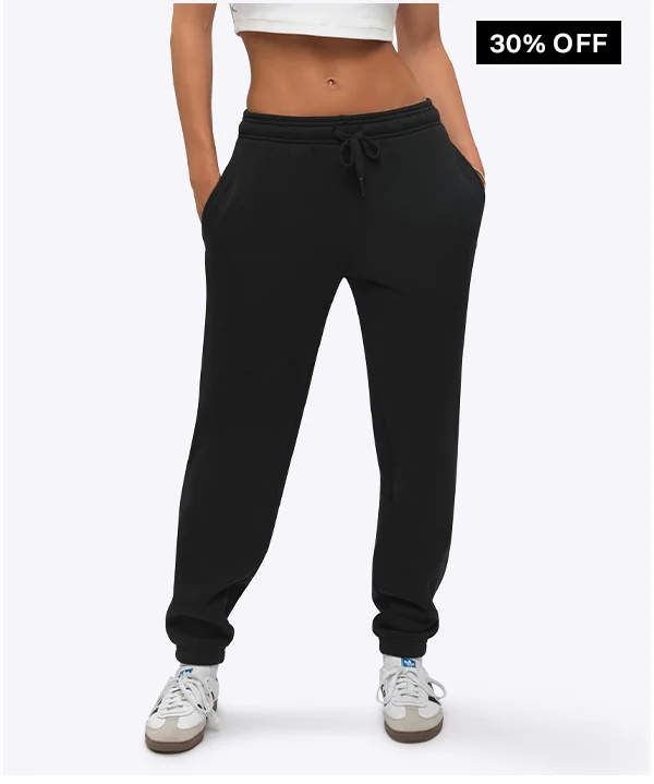 Black Divine Fleece Sweatpant