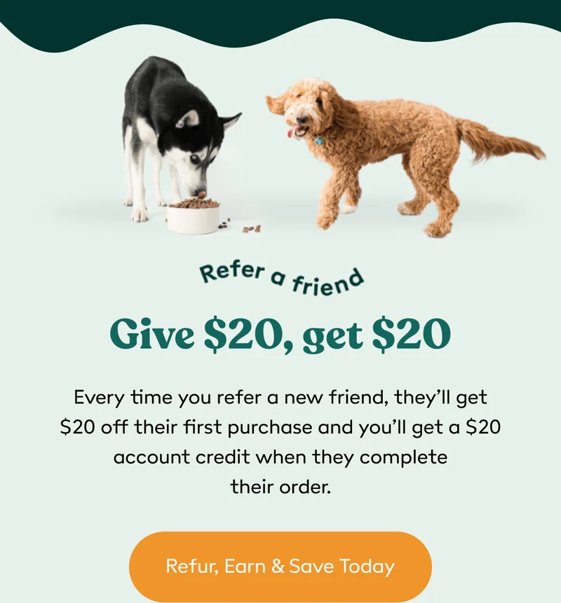 Refer a friend - Give $20, get $20