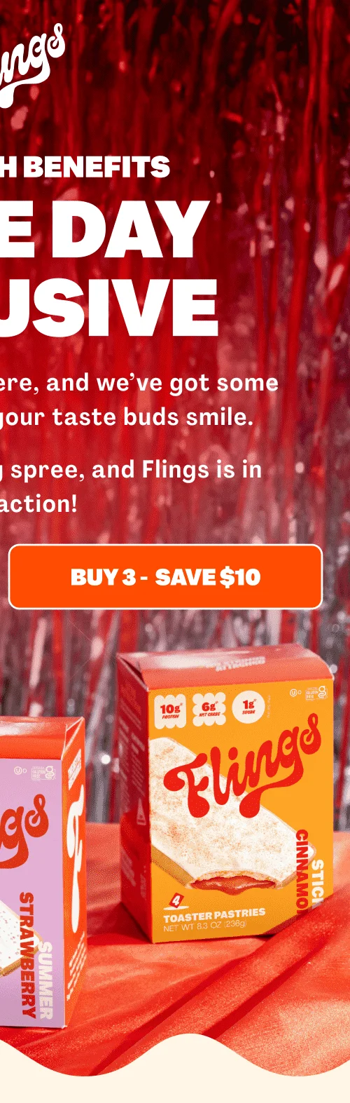 BUY 3 - SAVE $10