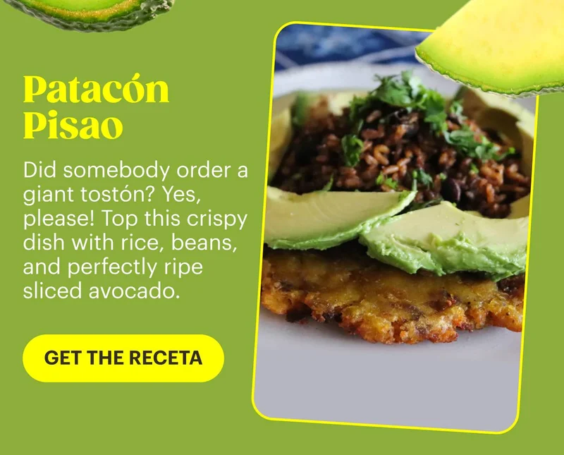 Patacon Pisao  GET THE RECETA