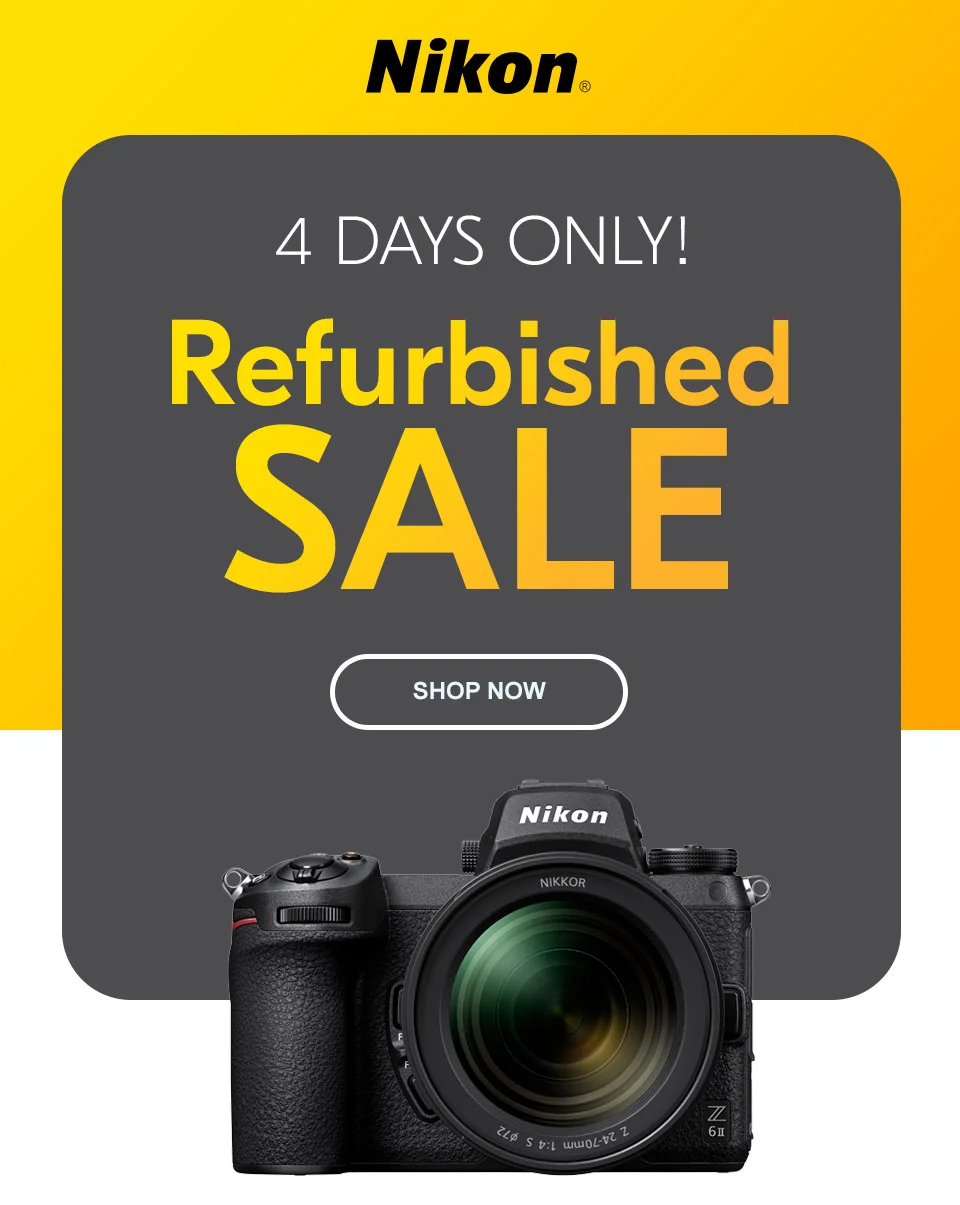 Nikon | 4 Days Only! Refurbished Sale | Shop Now