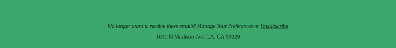 Manage Preferences