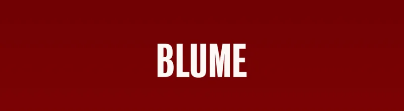 BLUME: Black Friday Sale, up to 50% off sitewide