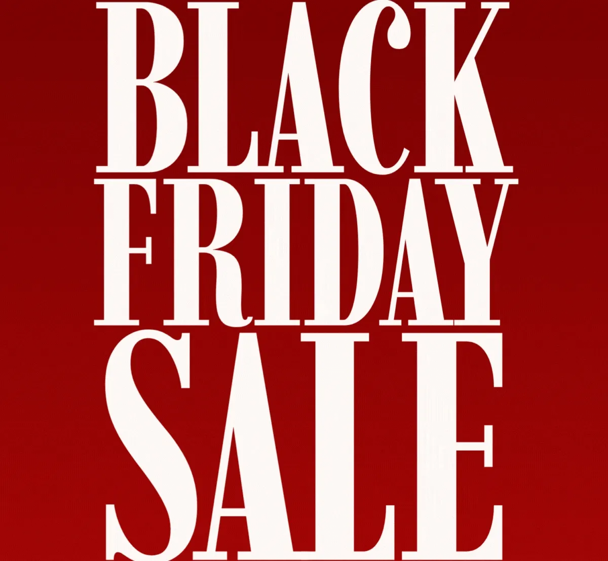 Black Friday Sale