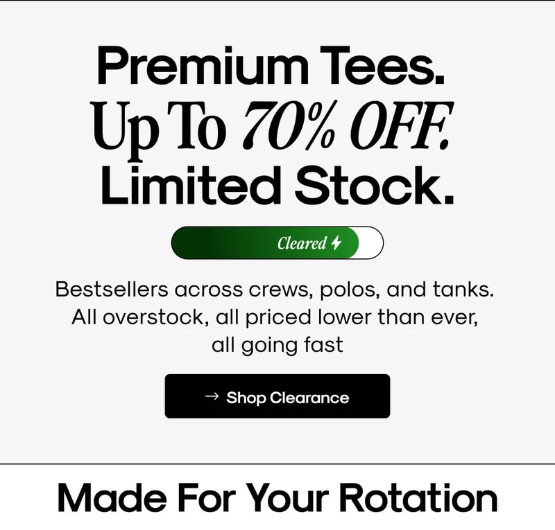 Shop Clearance