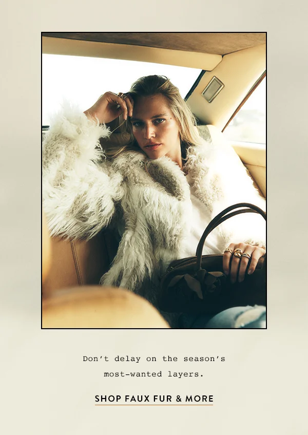 Shop faux fur and more