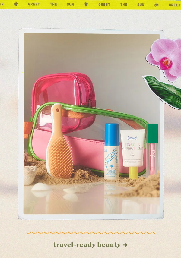 travel ready beauty