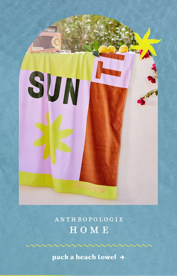 pack a beach towel