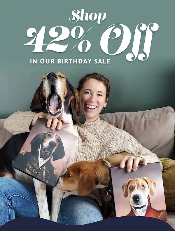 SHOP 42% OFF in our birthday sale