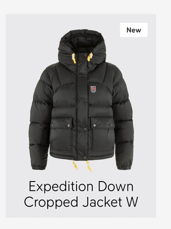 Expedition Down Cropped Jacket W