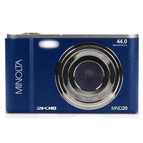 Minolta discount code 44 MP 2.7K Ultra HD Digital Camera (Blue)