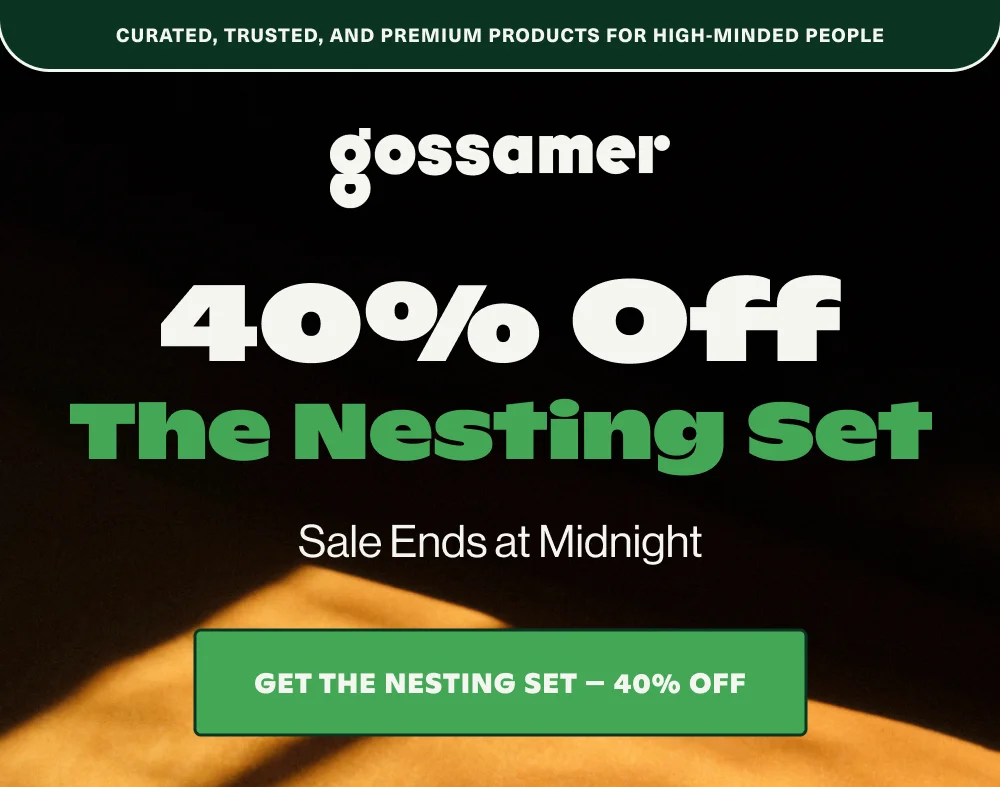 40% Off The Nesting Set