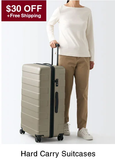 Shop Hard Carry Suitcases $30 OFF + Free Shipping
