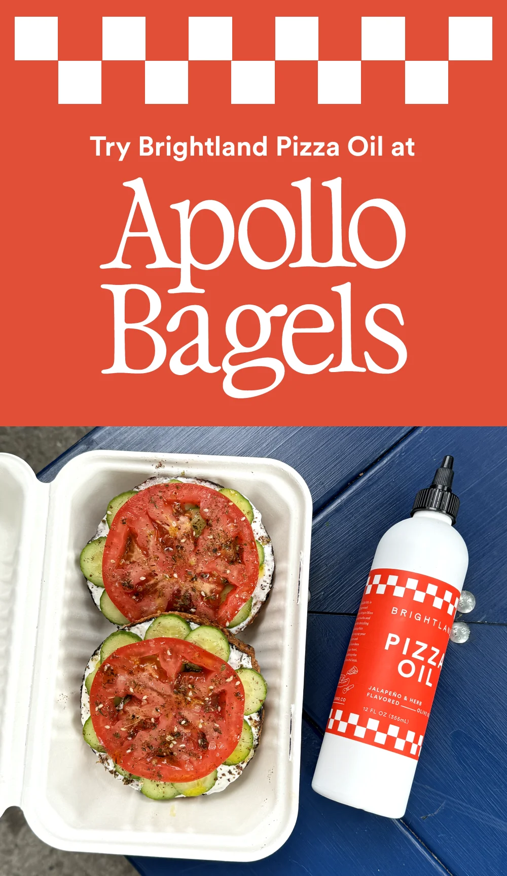Try Our Special Bagel at Apollo Bagels
