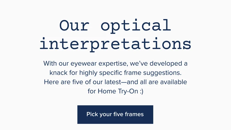 Pick your five frames