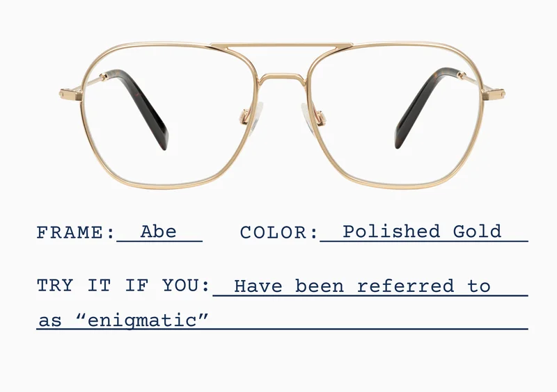 Abe in Polished Gold