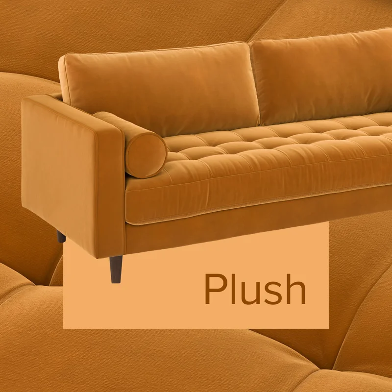 Fade-resistant, easy to clean, and anti-crush, performance velvet promises to look plush and beautiful for years to come.