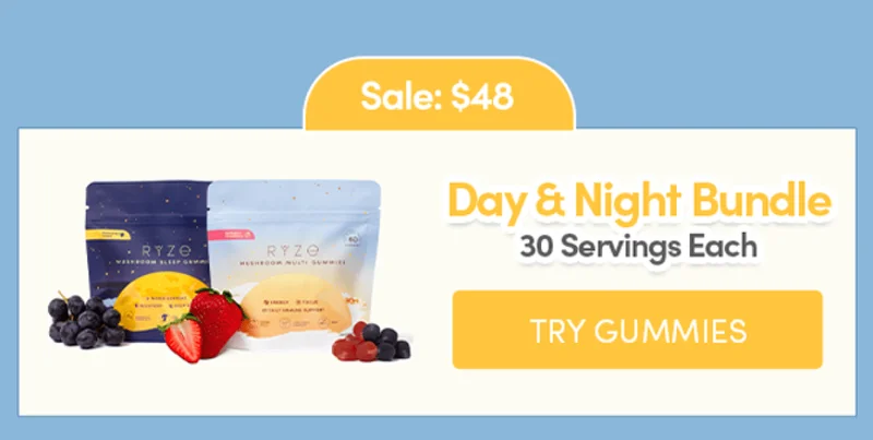 Sale: $48 | Day & Night Bundle | 30 servings each | Try Gummies