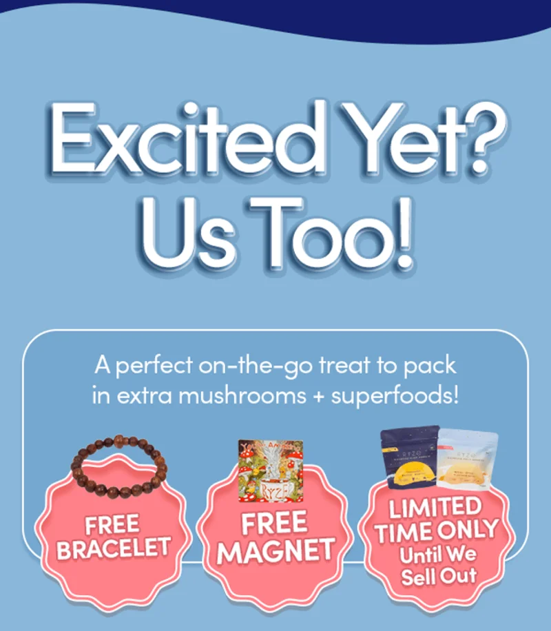 Excited yet? Us too! | FREE Bracelet | FREE Magnet | LIMITED TIME ONLY | Until we sell out