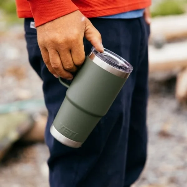 Camp Green Rambler® 20oz Travel Mug