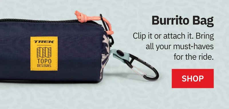 Trek X Topo Designs Collab Burrito Bag