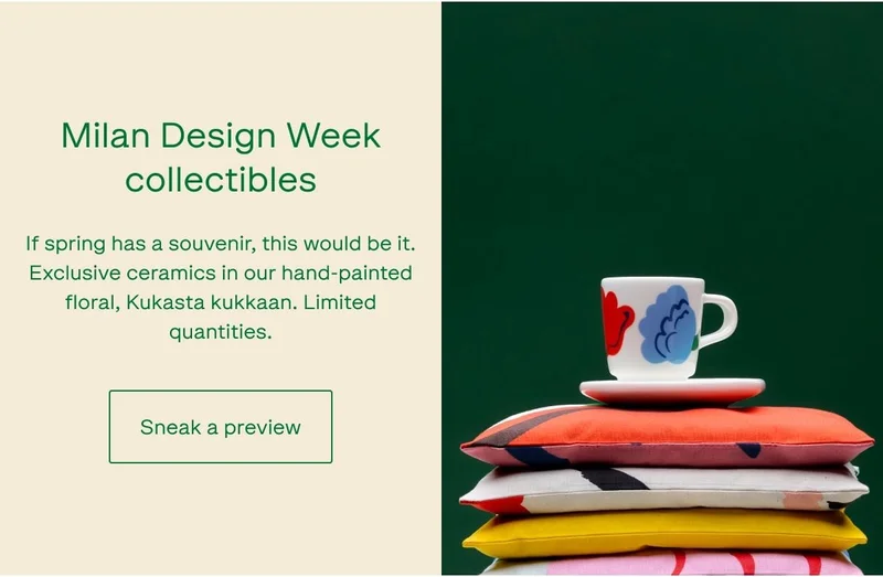 Milan Design Week collectibles