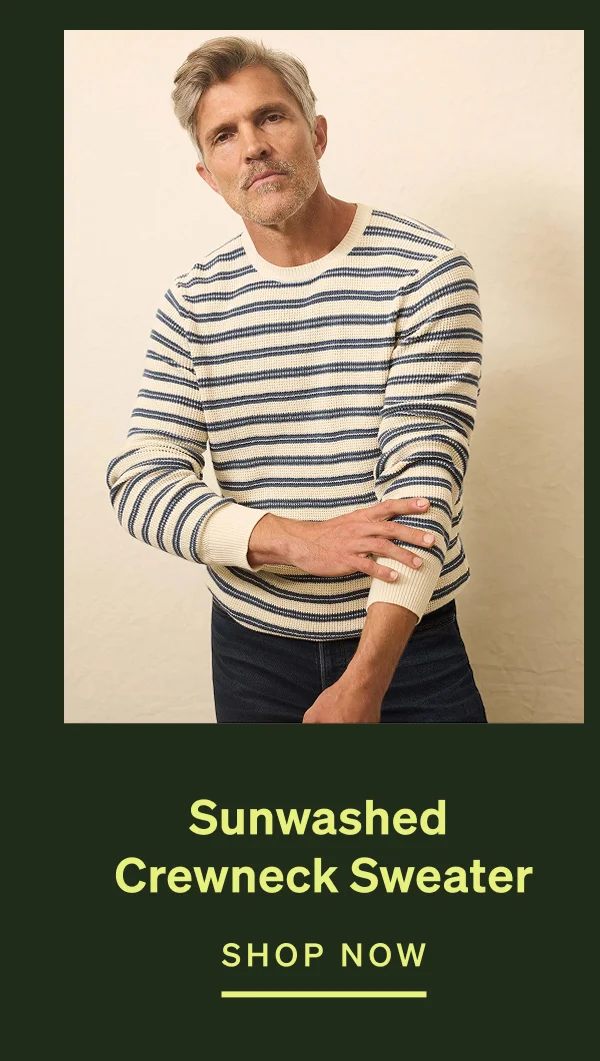 Sunwashed Crewneck Sweater