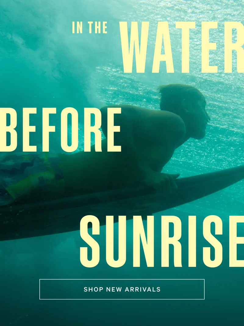In The Water Before Sunrise | Shop New Arrivals