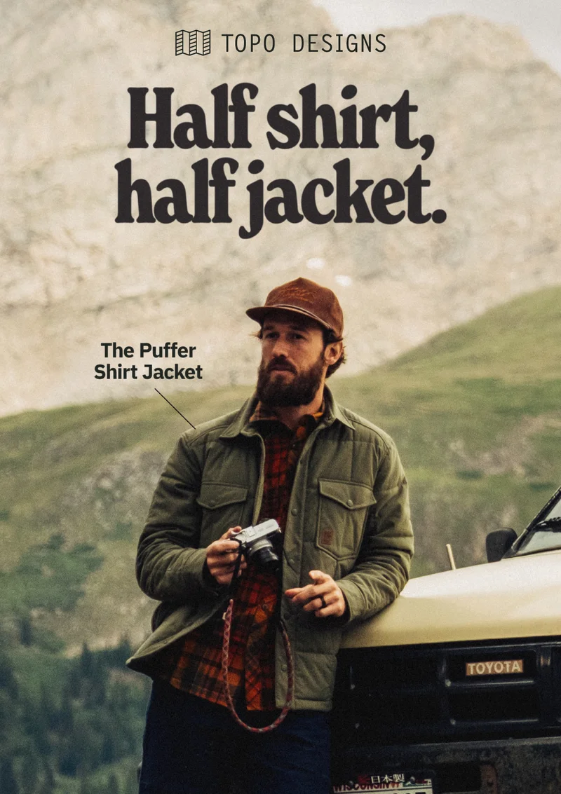 Shop Puffer Shirt Jacket