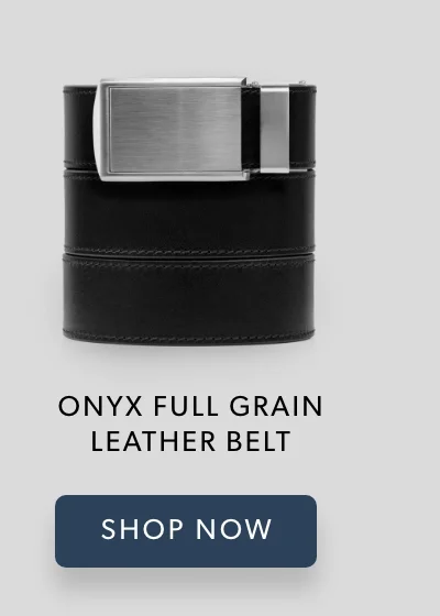 Shop Onyx Full Grain Belt