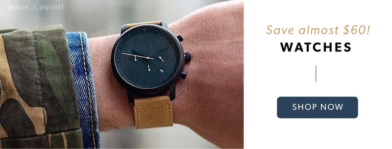 WATCHES - save almost $60!