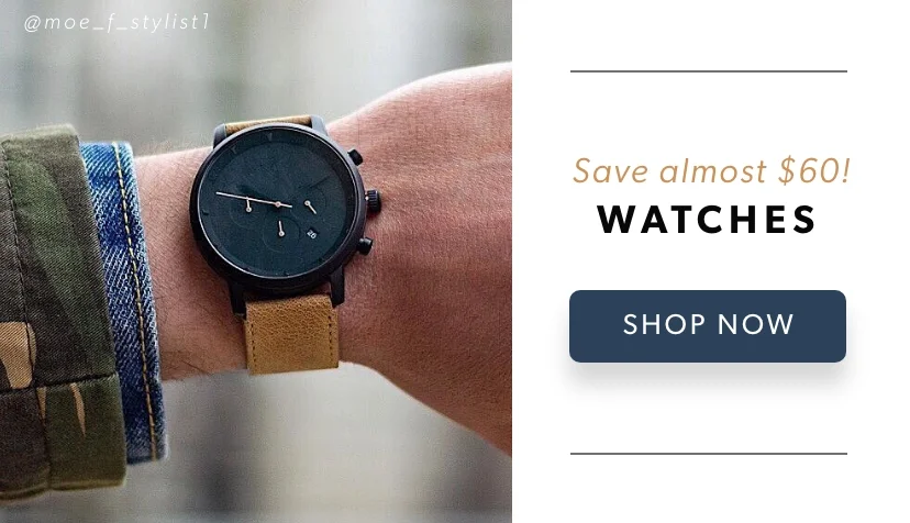 WATCHES - save almost $60! WATCHES - save almost $60!