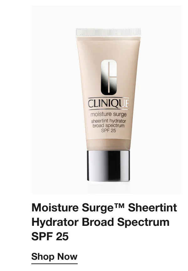 Moisture Surge™ Sheertint Hydrator Broad Spectrum SPF 25 | Shop Now