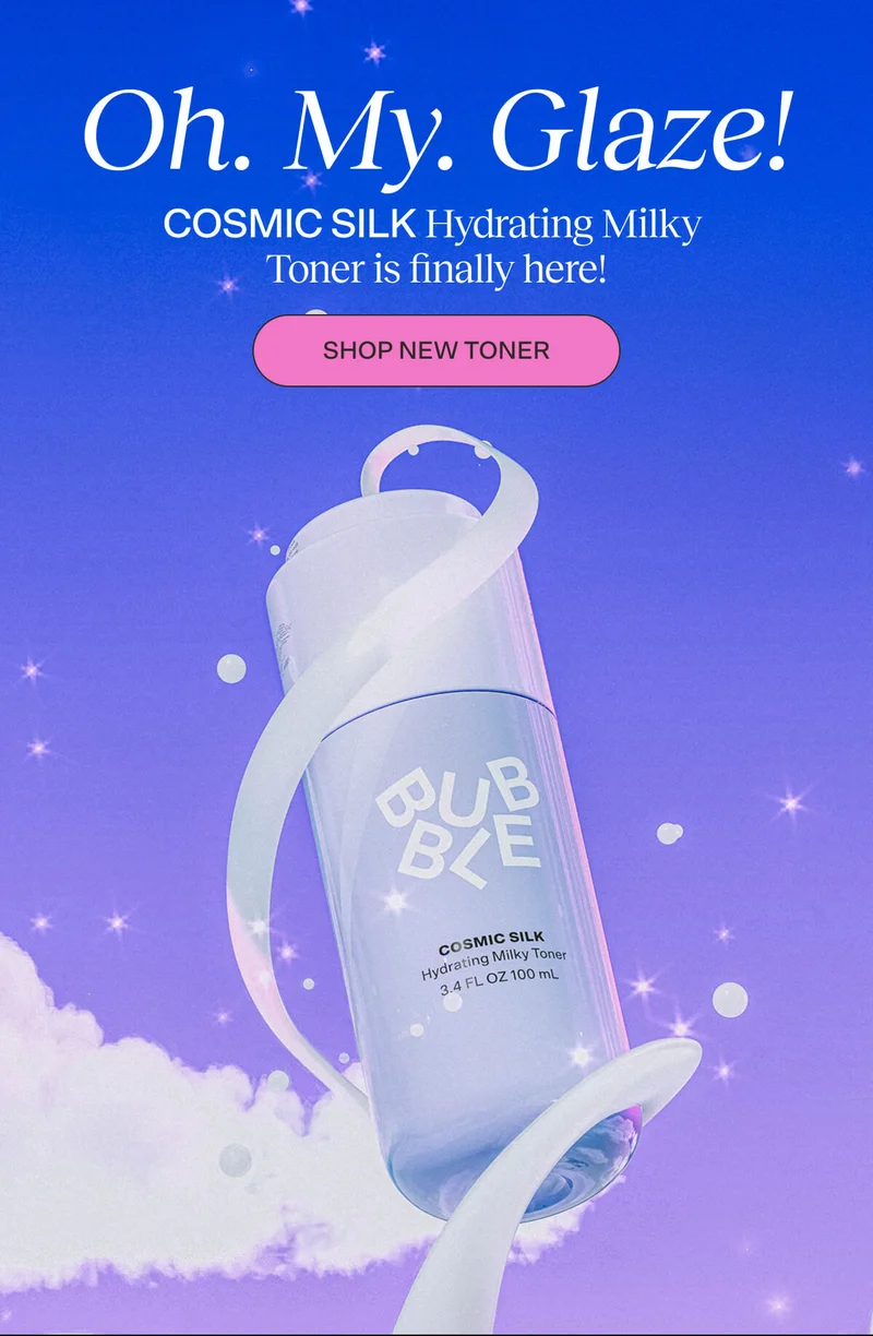 Oh. My. Glaze! COSMIC SILK Hydrating Milky Toner is finally here!