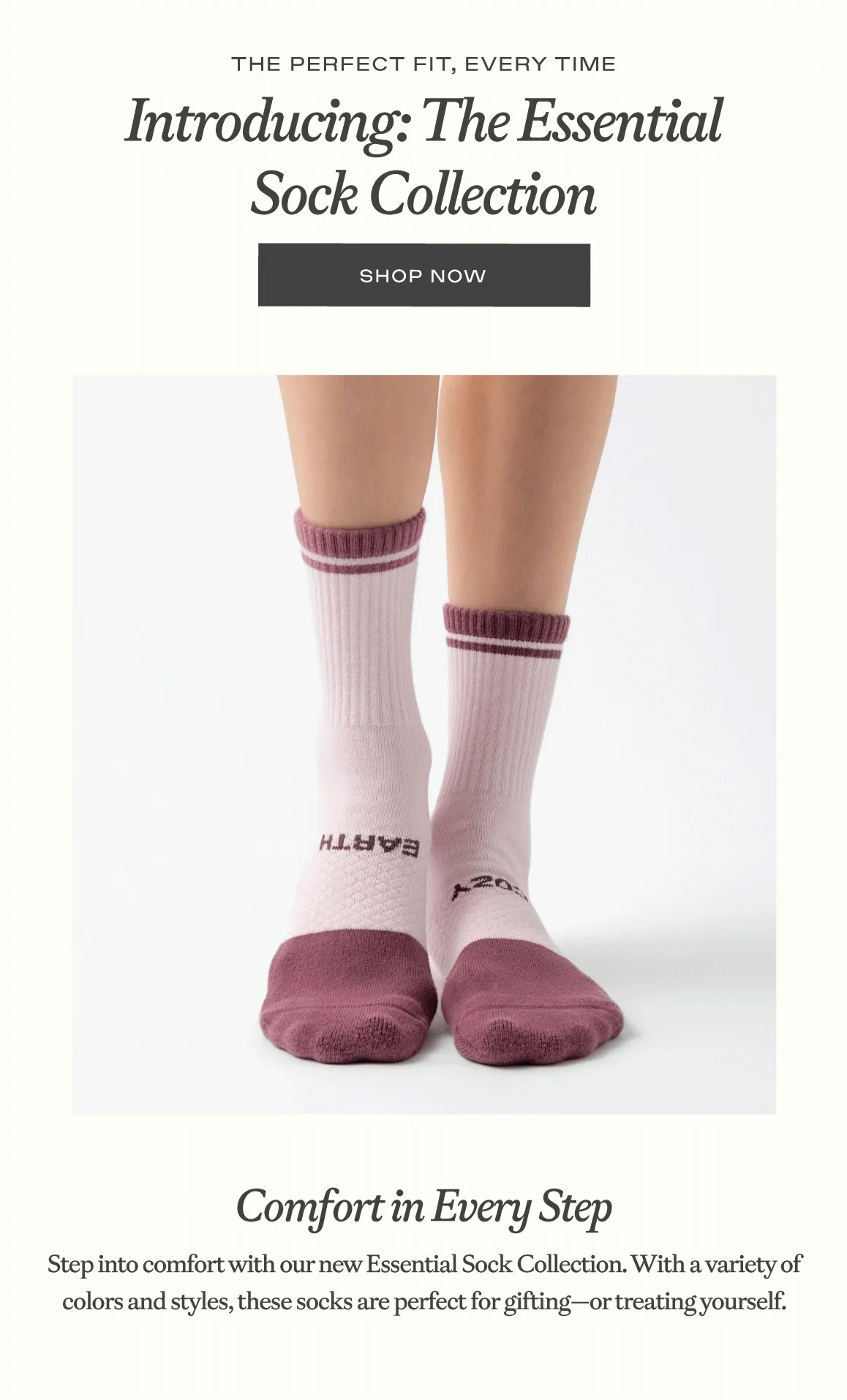 Introducing: The Essential Sock Collection!!