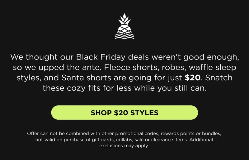 SHOP $20 STYLES